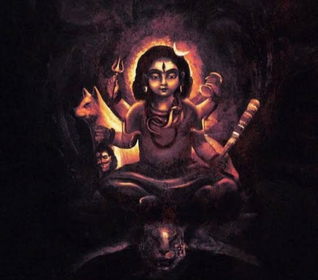 Iconography of Batuka bhairava,